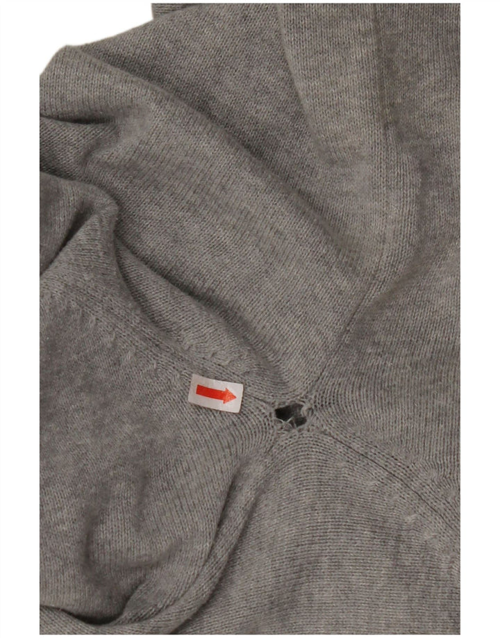 NAUTICA Jersey Hombre con Cremallera y Cuello XL Gris Argyle/Diamond Cotton