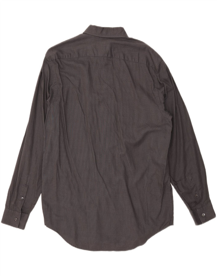 Calvin Klein Camisa para hombre Talla 41 Algodón gris medio