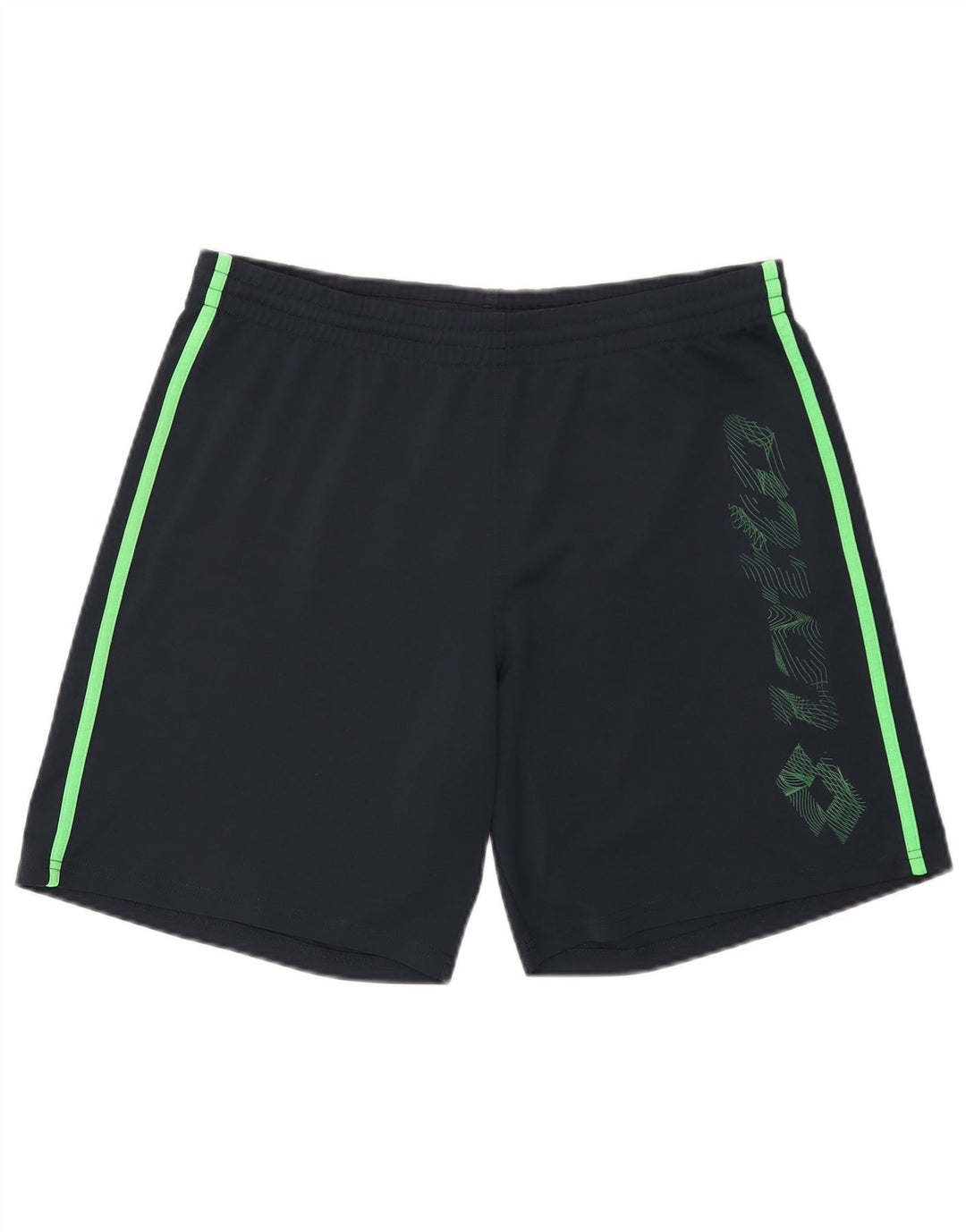Lotto Hombre Shorts Deportivos Gráficos Color Azul Marino Medio