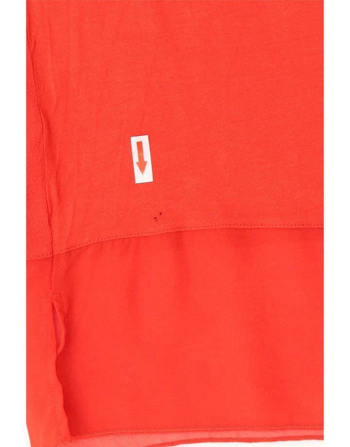 Zara Mujer Blusa Top Reino Unido 42 Medio Rojo
