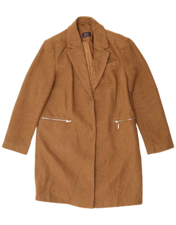 Marks & Spencer Abrigo para mujer UK 40 Poliéster beige medio