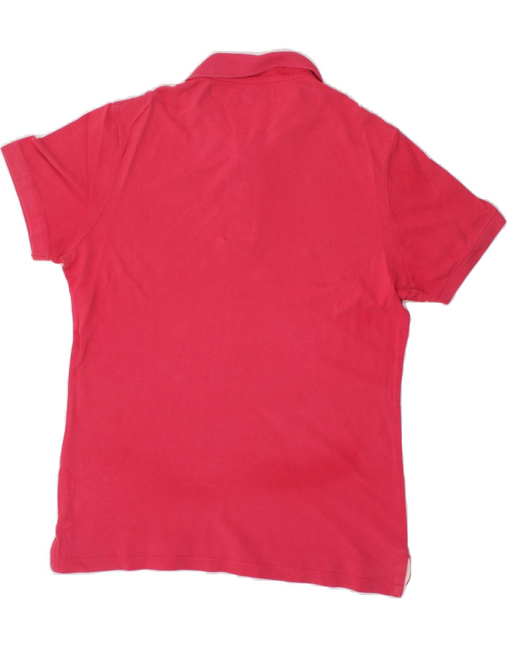 DIADORA Mens Polo Shirt Medium Pink Cotton Vintage Diadora and Second-Hand Diadora from Messina Hembry 