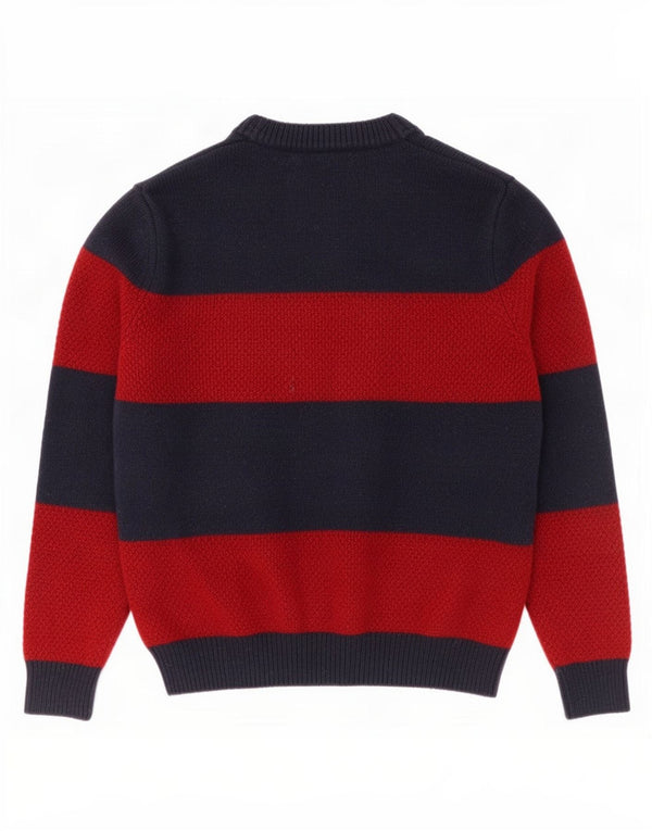 Jack Wills Jersey De Cuello Redondo Para Hombre De Lana A Rayas Azul Marino Medio