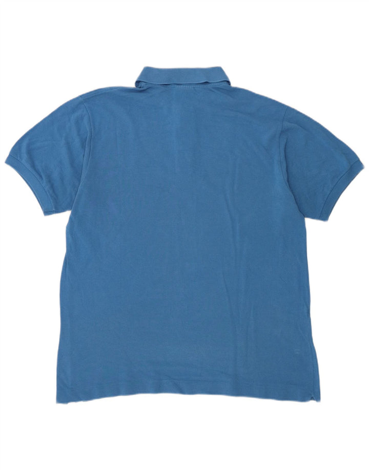 Polo Lacoste para hombre talla 5 grande algodón azul