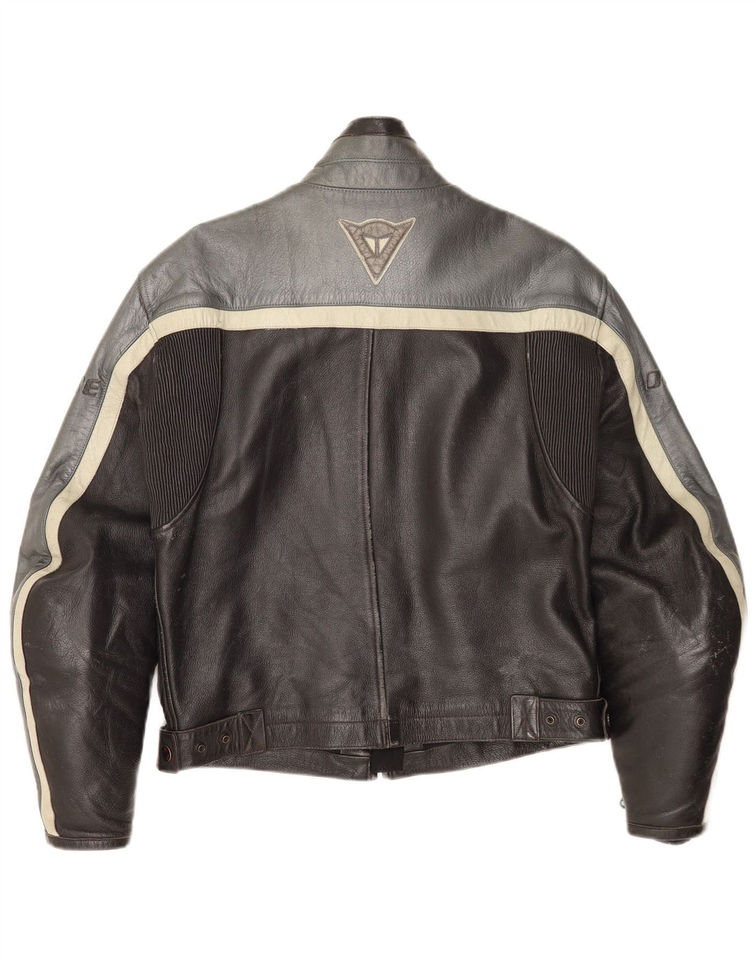 Dainese Chaqueta Racer de Cuero para Hombre EU 46 2XS Bloque de Color Negro