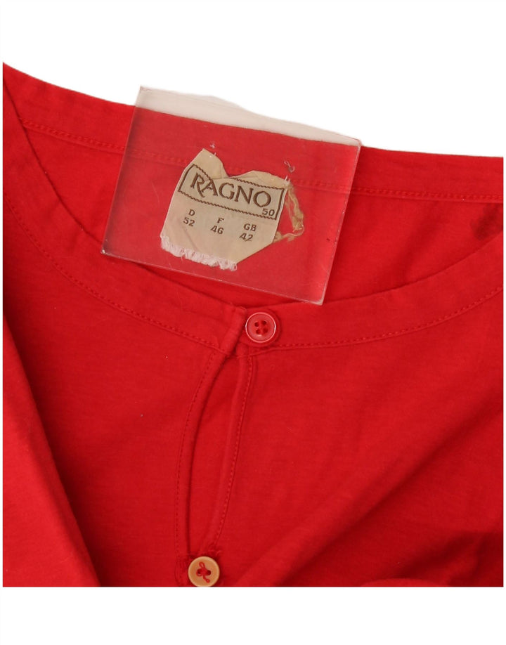Ragno Camiseta Mujer Top EU 46 XL Rojo Floral
