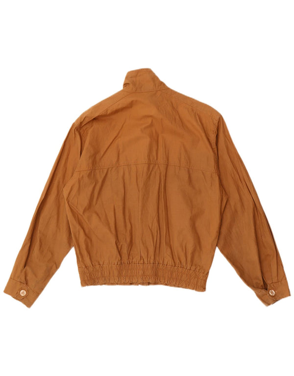 Chaqueta bomber vintage para mujer IT 44 Marrón medio