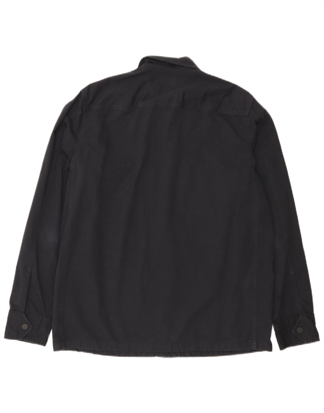 Hugo Boss Chaqueta utilitaria para hombre UK 36 Small Azul marino Algodón