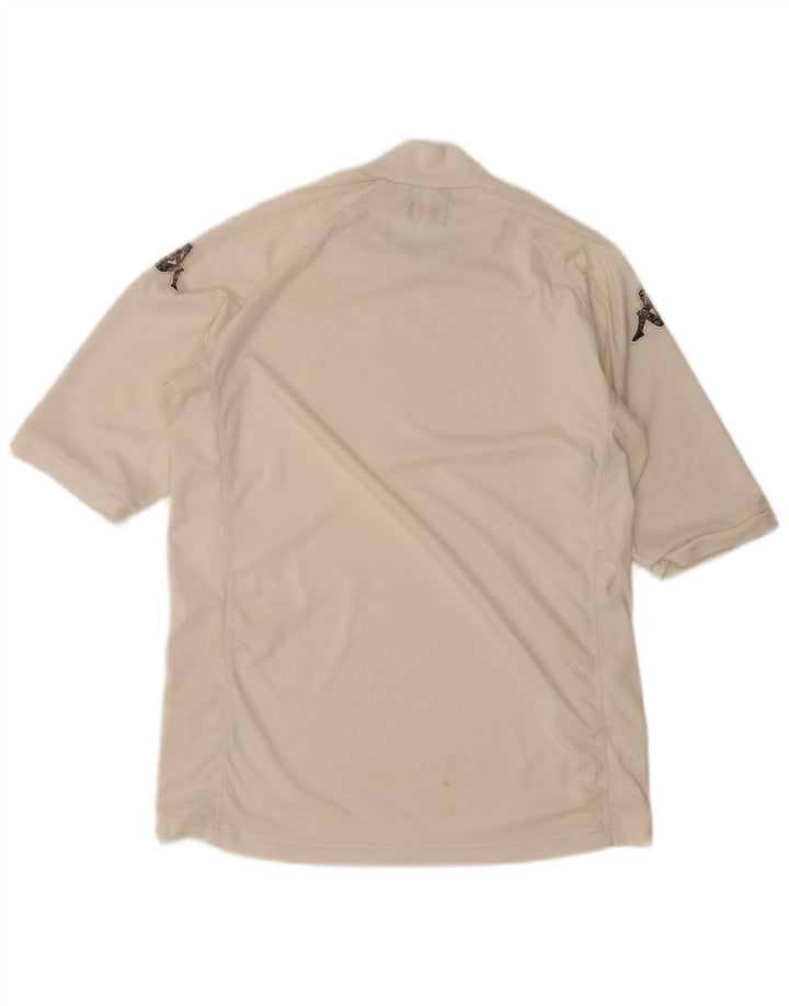 Kappa Hombre Camiseta Gráfica Top XL Blanco