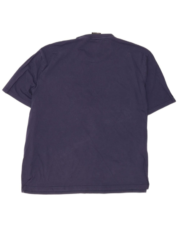 Lyle & Scott Camiseta para hombre Top 2XL Azul marino Algodón