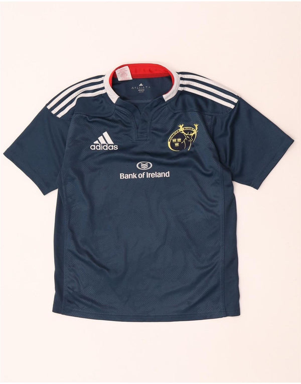 ADIDAS Camiseta gráfica Munster Rugby para niños 13-14 años Azul marino