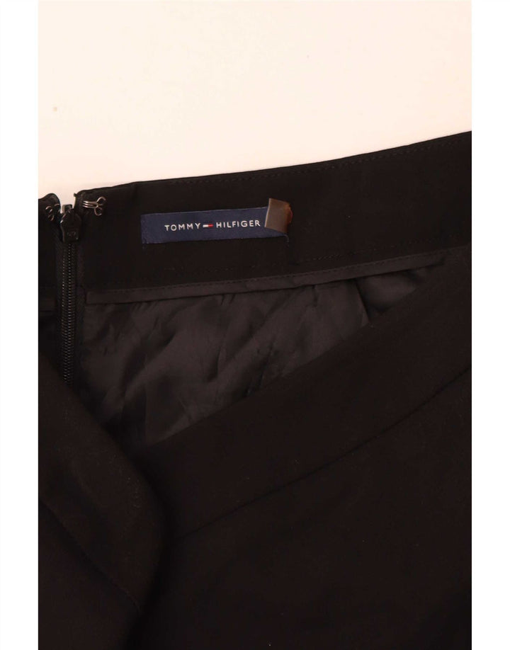 Falda Lápiz Tommy Hilfiger Mujer W28 Mediana Negra