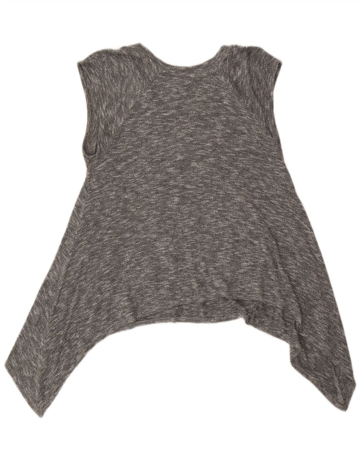 MOSSIMO Jersey Asimétrico con Cuello Redondo para Mujer UK 40 XL Gris Moteado