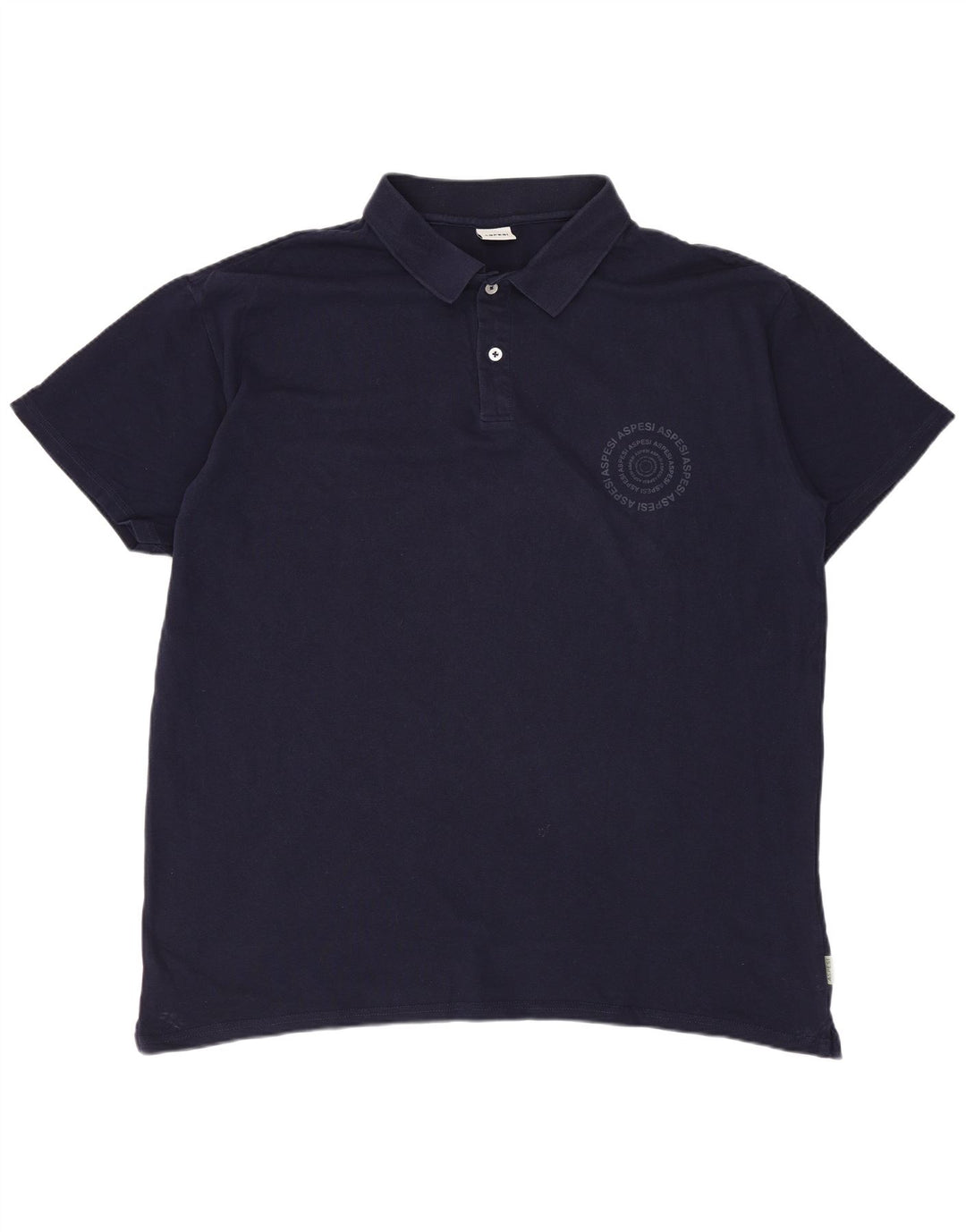 ASPESI Polo Hombre 2XL Azul Marino Algodón