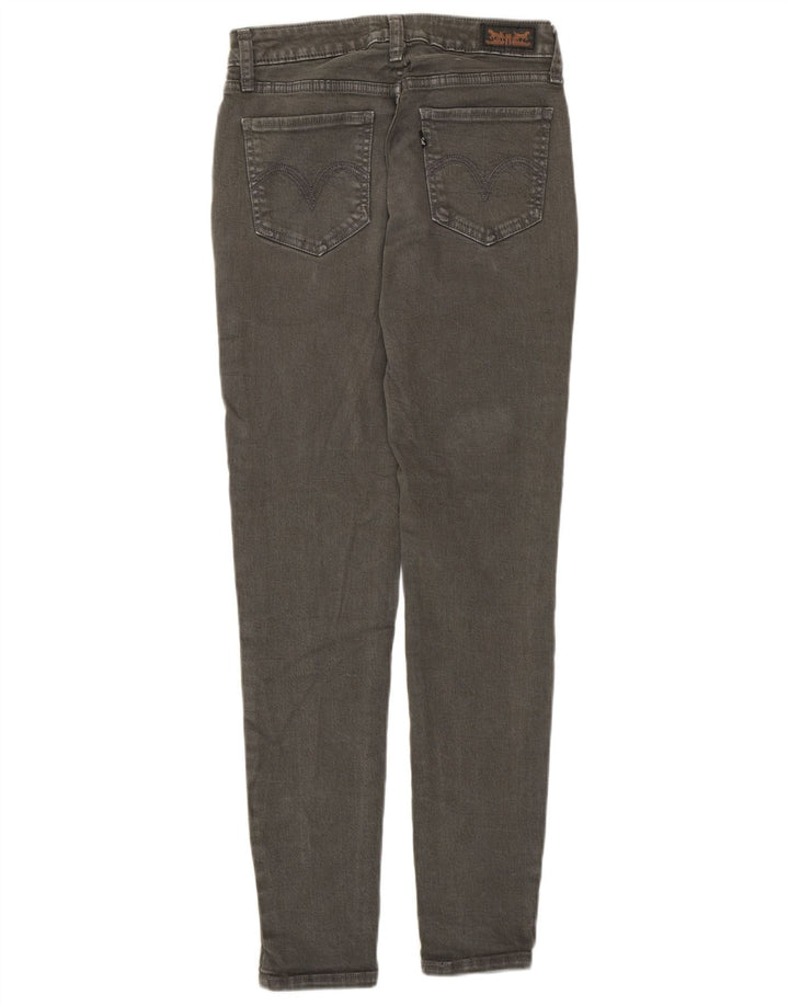 Levi's Mujer 535 Legging Skinny Jeans W28 L29 Gris