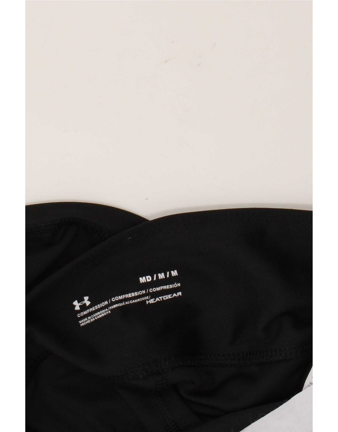 Under Armour Leggings cortos de compresión para mujer Reino Unido 44 Mediano Negro