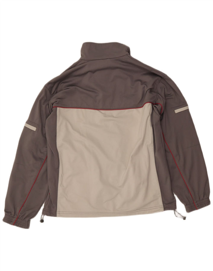 DIADORA Chaqueta de chándal para hombre ES 40 Poliéster color block gris medio