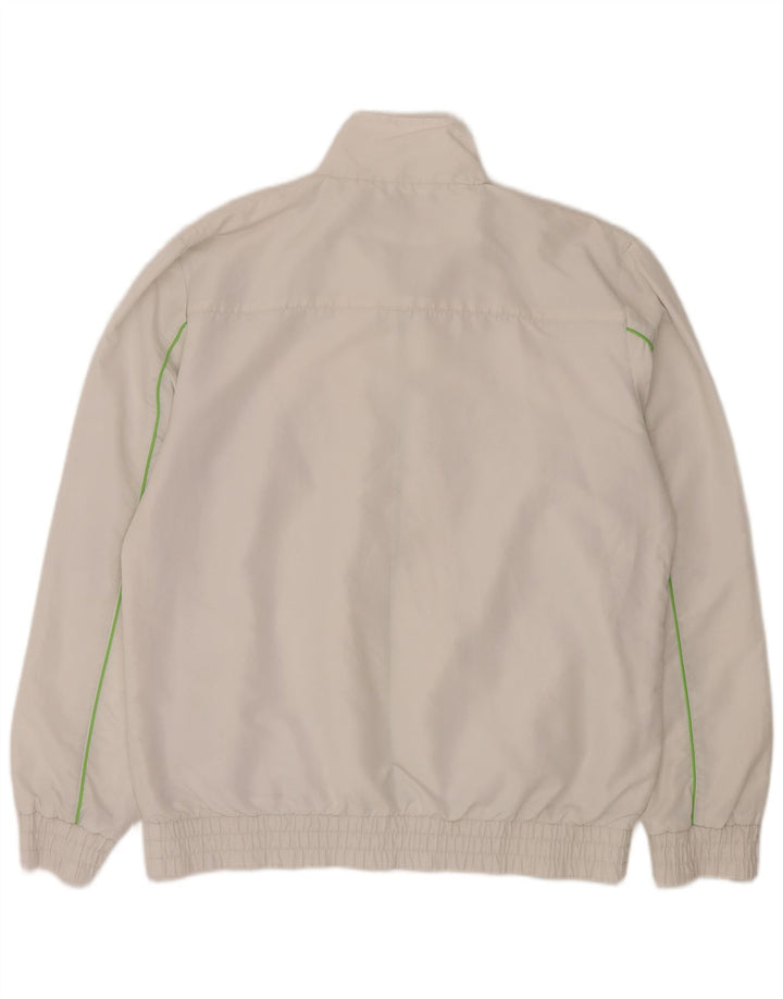 KAPPA Hombre Chándal Top Chaqueta XL Off White Poliéster