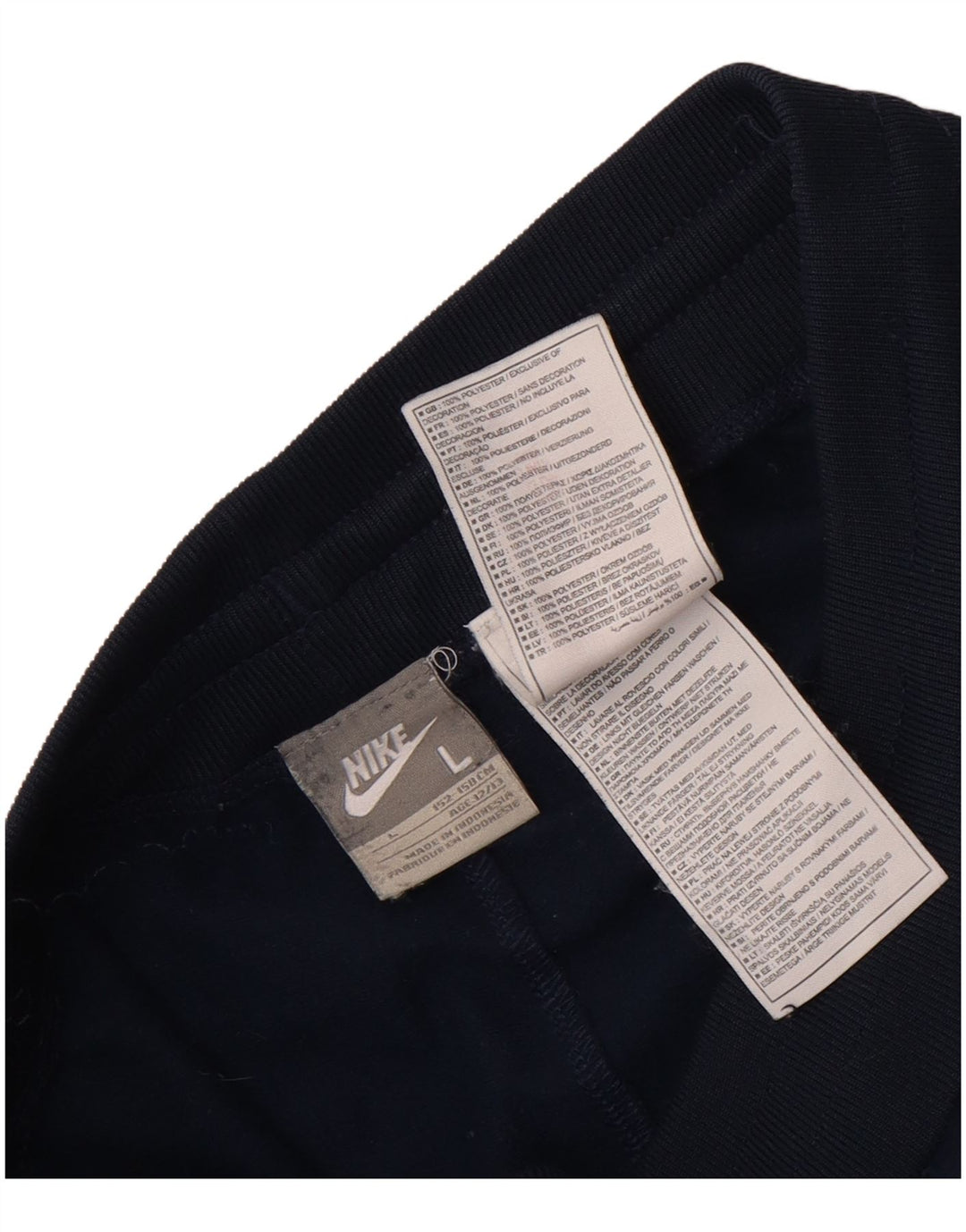 Nike Pantalones de chándal para niños 12-13 años Grande Azul Marino Poliéster
