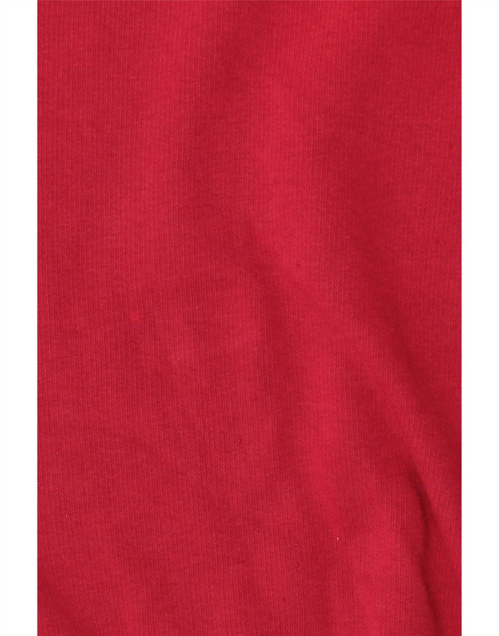 Champion Sudadera Gráfica para Hombre Jersey Grande De Algodón Rojo