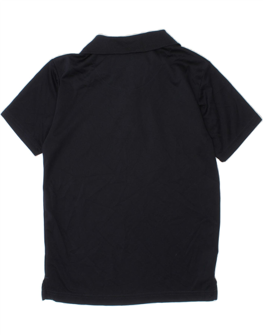 IZOD Boys Regular Polo Shirt 10-11 Years Medium  Navy Blue Polyester Vintage Izod and Second-Hand Izod from Messina Hembry 