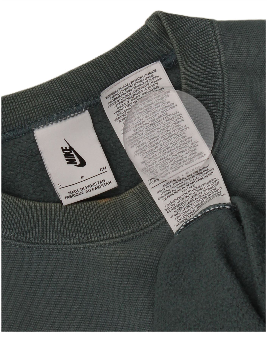 Nike Hombre Sudadera Jumper Small Azul Algodón