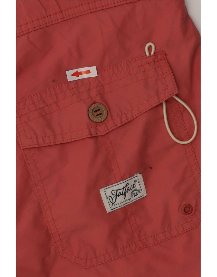 Bañador para hombre Fat Face Small Rojo Poliéster