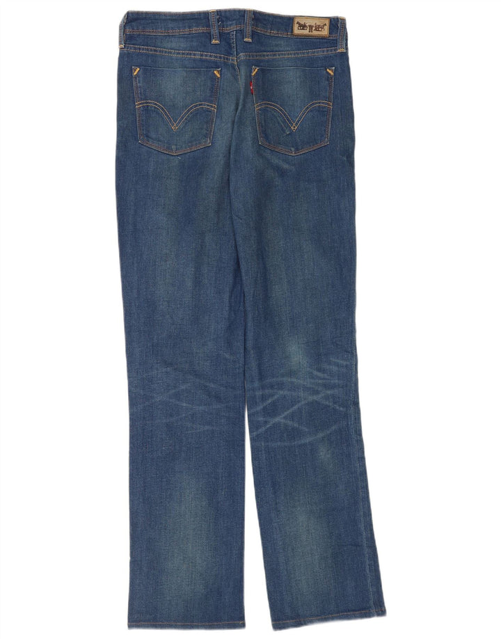Vaqueros Levi's Mujer 627 Rectos W31 L34 Algodón Azul