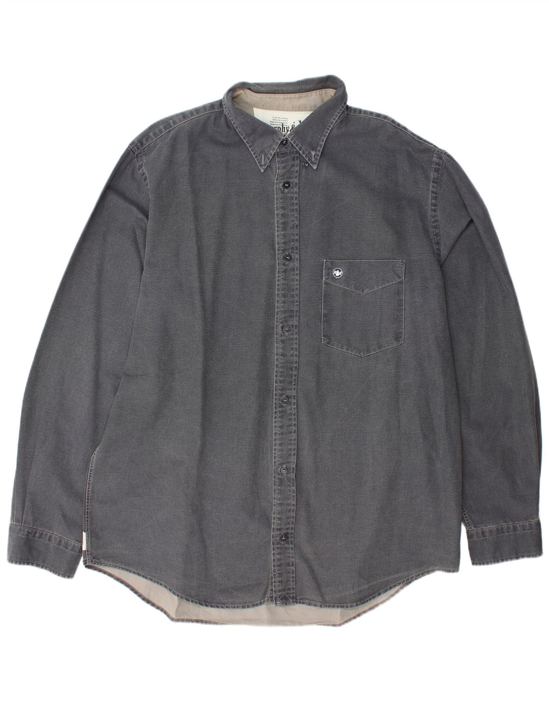 MURPHY & NYE Camisa para hombre 2XL Algodón gris