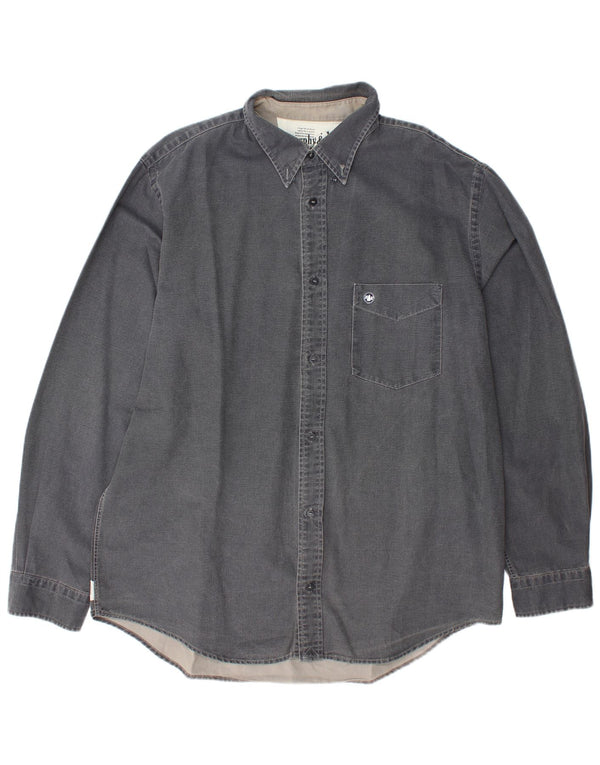 MURPHY & NYE Camisa para hombre 2XL Algodón gris