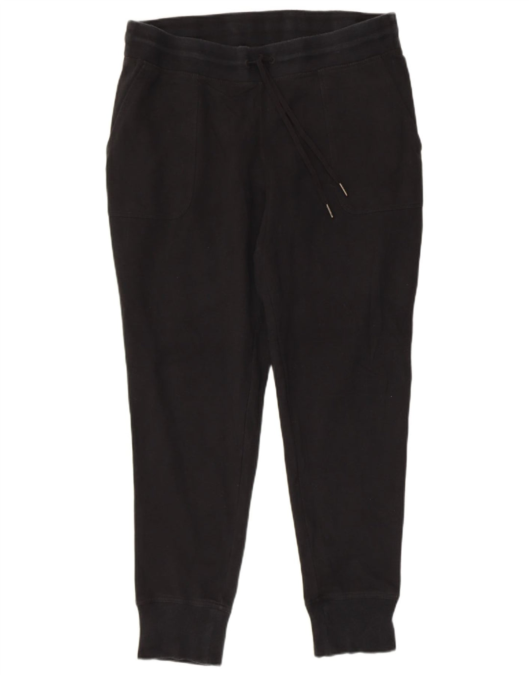 L.L.BEAN Mens Tracksuit Trousers Joggers Medium Black Cotton