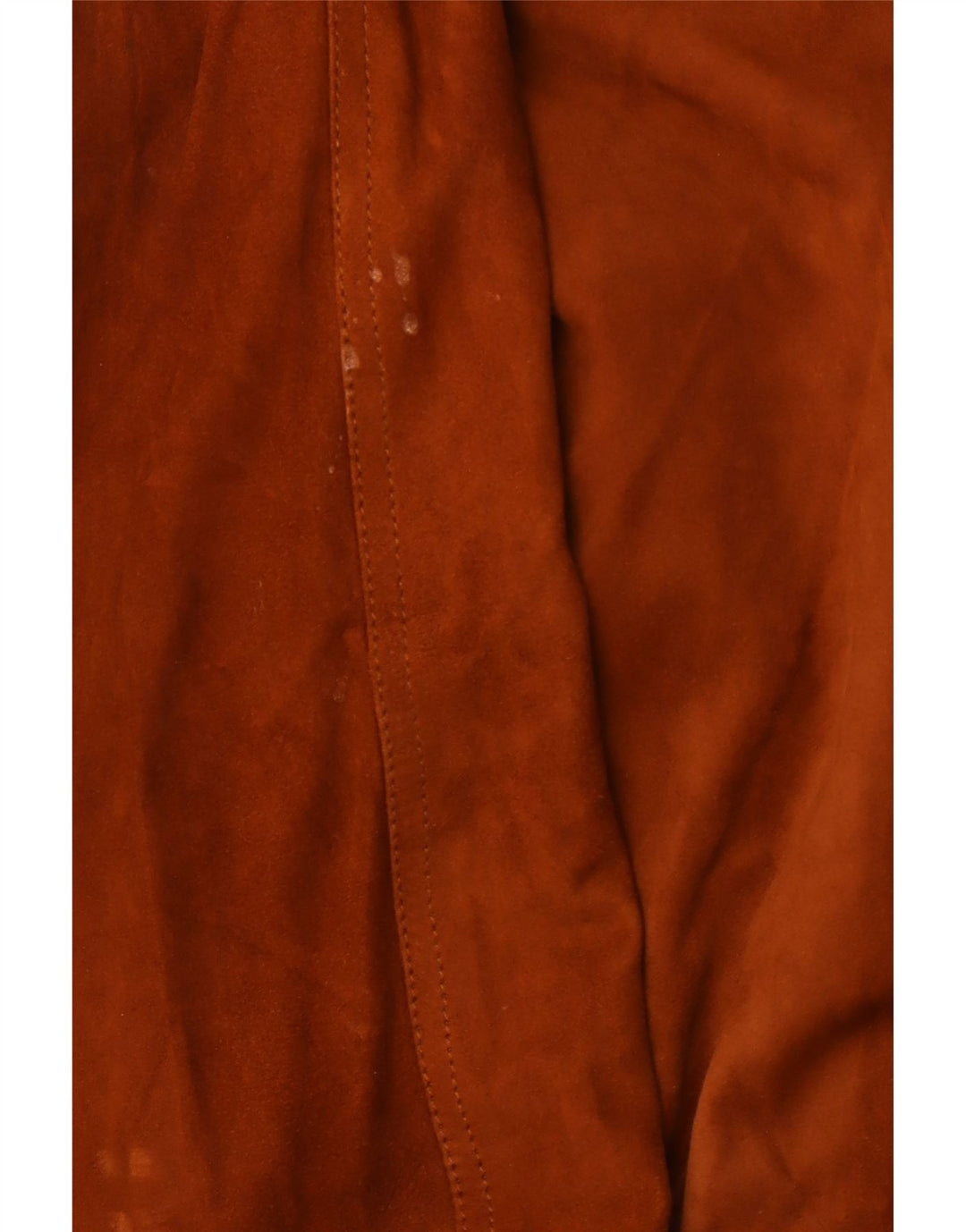 VINTAGE Chaqueta bomber de ante para hombre IT 52 XL Cuero marrón