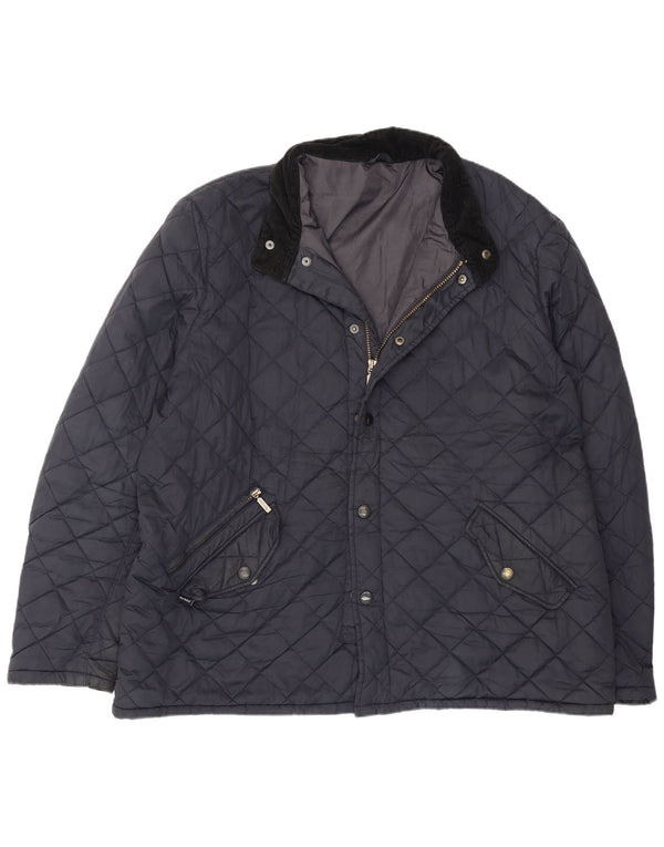 Barbour Chaqueta acolchada para hombre UK 44 2XL Poliéster azul marino