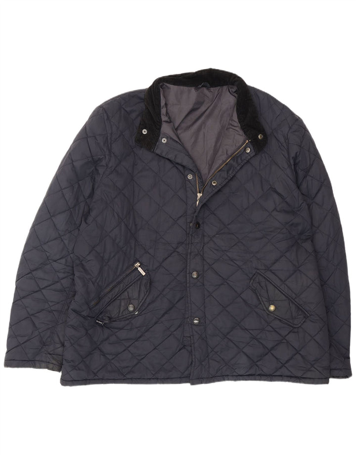Barbour Chaqueta acolchada para hombre UK 44 2XL Poliéster azul marino