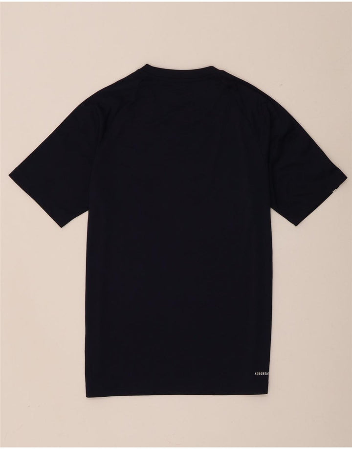 Adidas Hombre Aeroready Camiseta Top Pequeño Azul Marino Poliéster