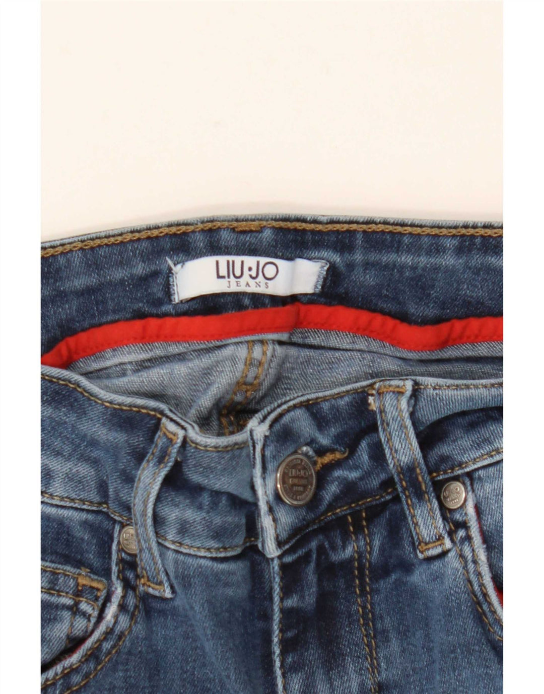 Vaqueros pitillo para mujer Liu Jo W25 L31 Azul