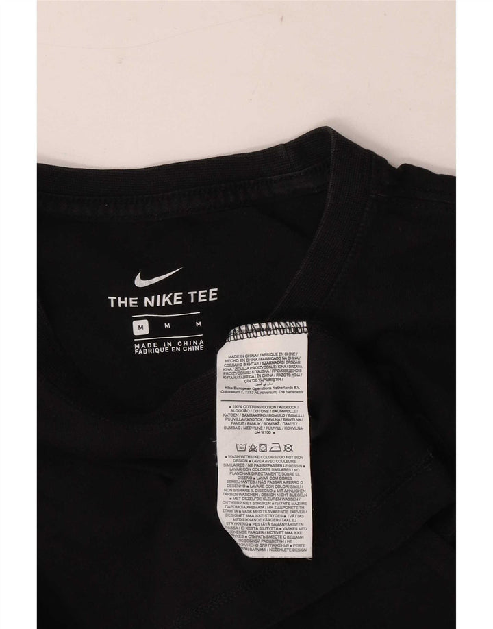 Camiseta Nike Hombre Top Medium Negro Algodón