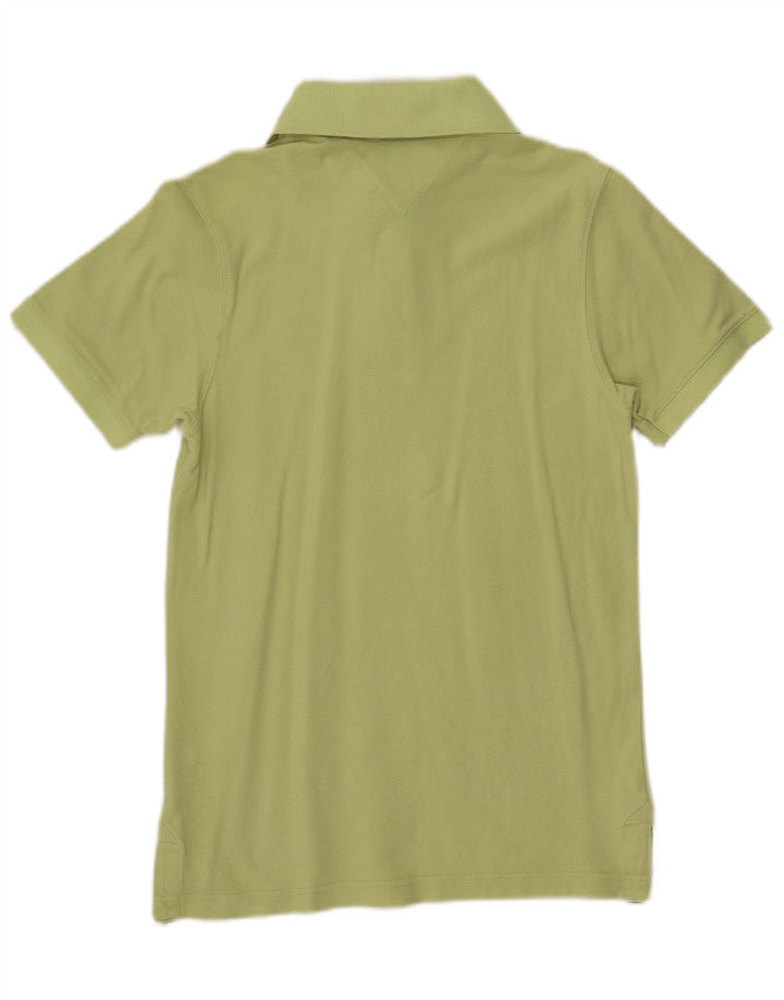 TOMMY HILFIGER Polo para hombre Small Green Cotton