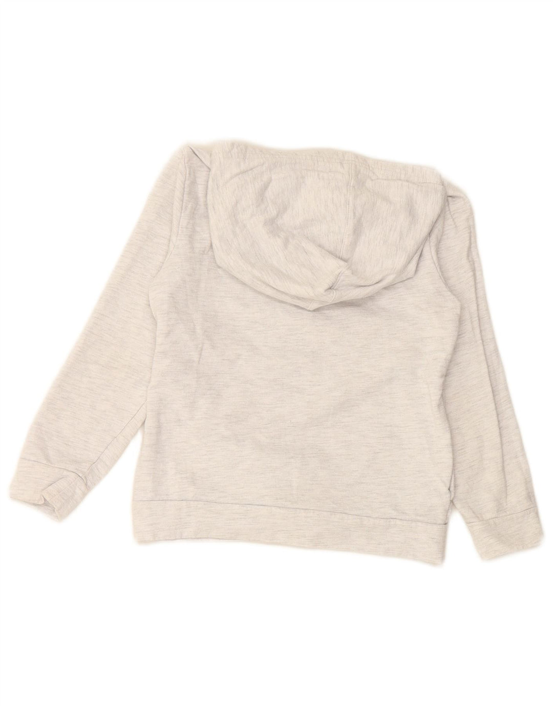 PUMA Sudadera con capucha gráfica para niñas 6-7 años Algodón gris