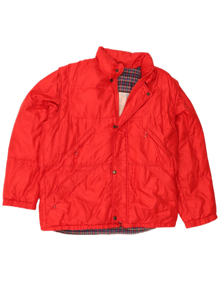 Sergio Tacchini Chaqueta Acolchada Hombre IT 54 2XL Poliamida Roja