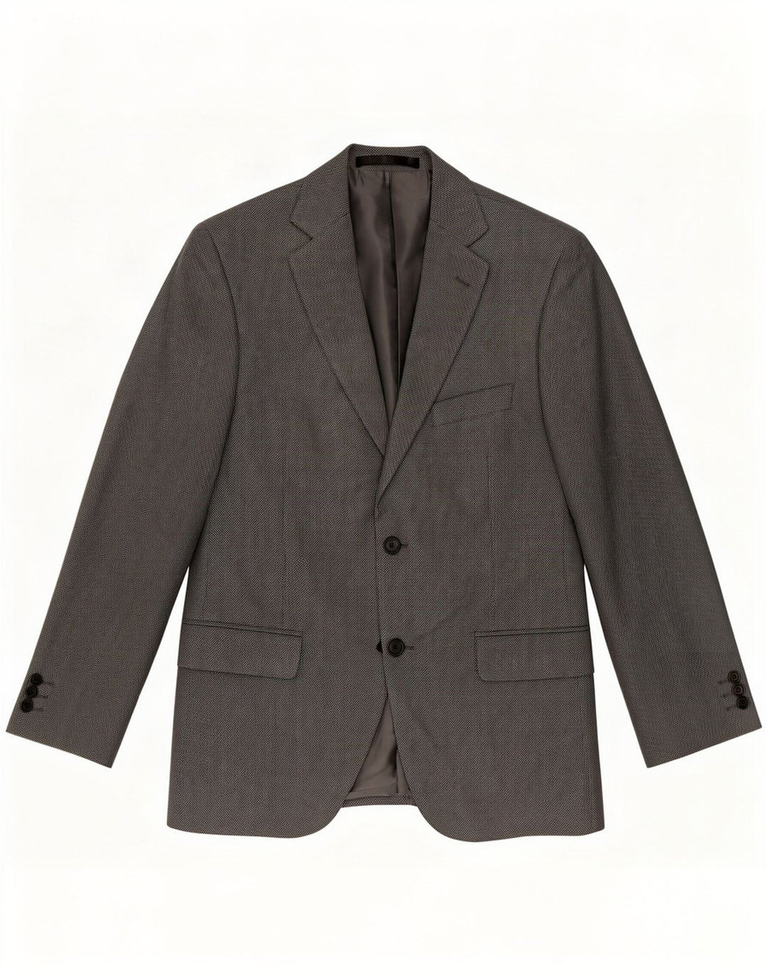 Marks & Spencer Chaqueta tipo blazer de 2 botones para hombre UK 40 Poliéster gris medio