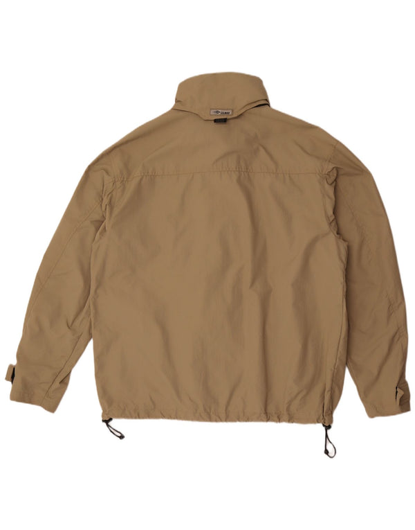 Colmar Chaqueta cortavientos con capucha para hombre IT 50 Large Beige Poliamida