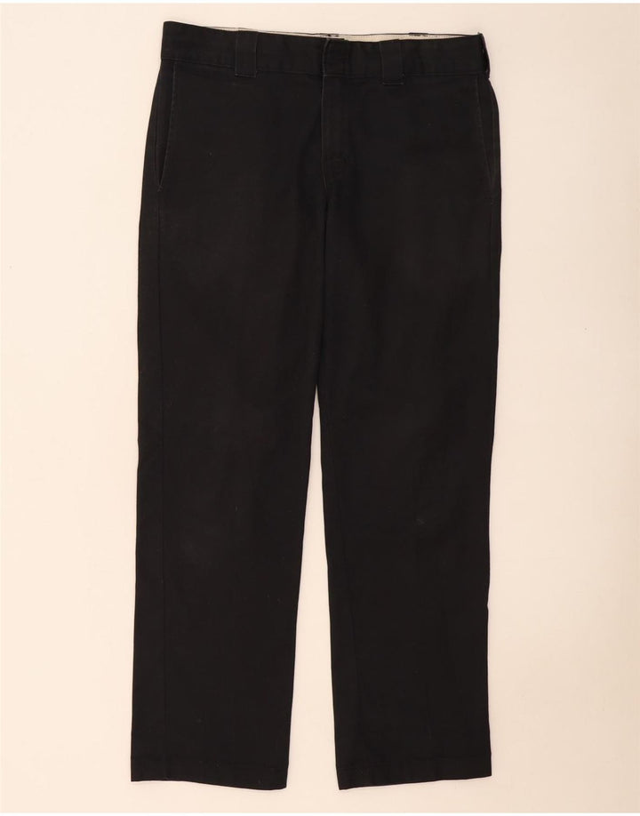 Dickies Pantalón chino recto para hombre W36 L31 Negro