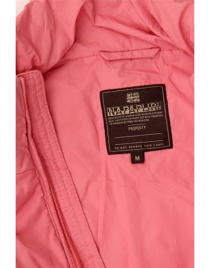 Napapijri Chaleco acolchado para mujer UK 42 Medium Pink