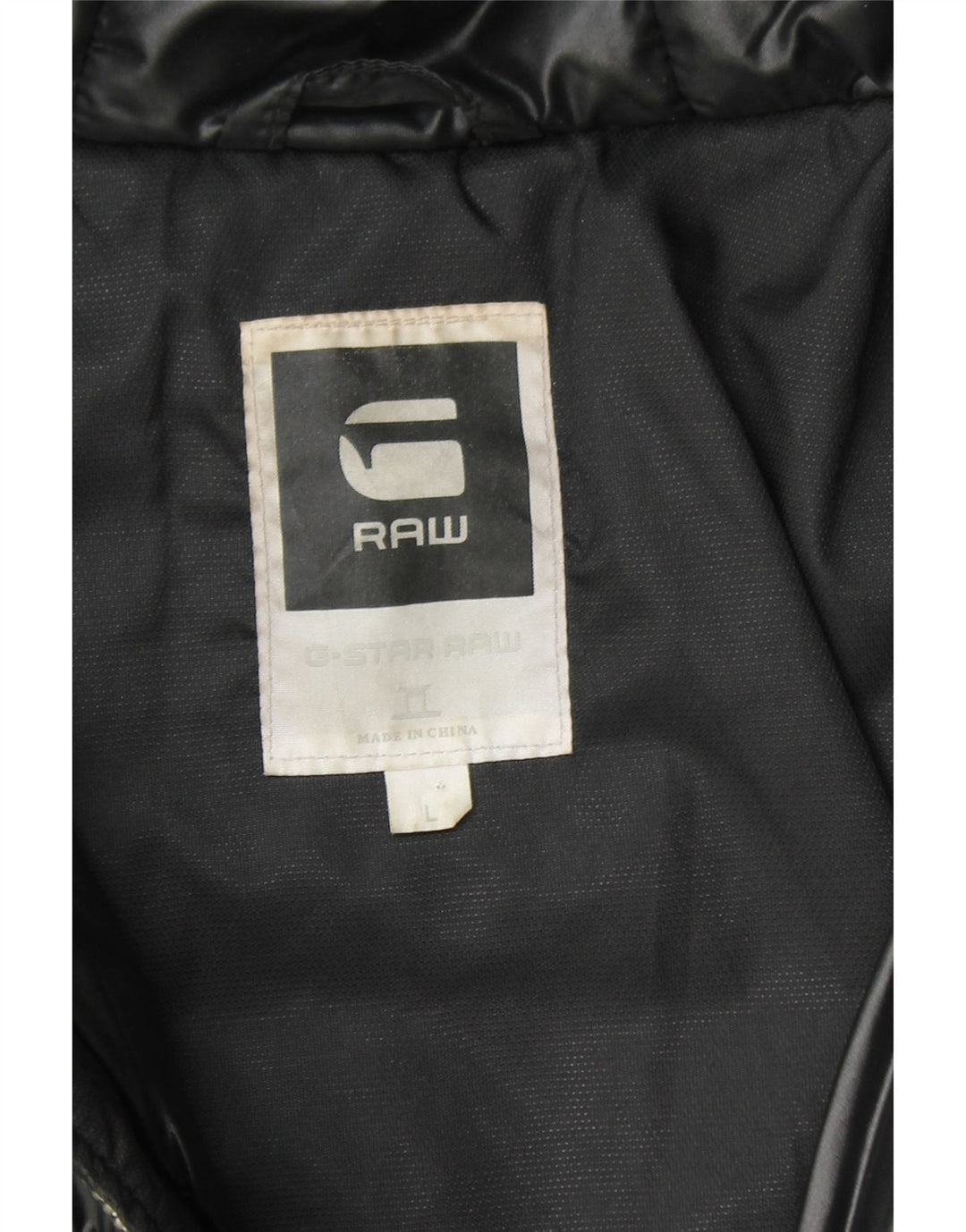 G-STAR Chaqueta acolchada con capucha para mujer UK 46 Large Poliamida negra