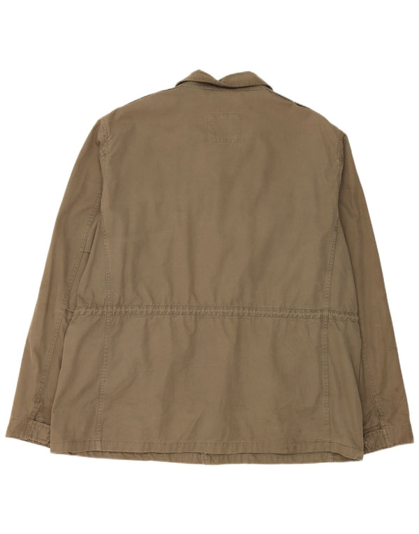 Marks & Spencer Chaqueta utilitaria para mujer UK 44 2XL Algodón caqui