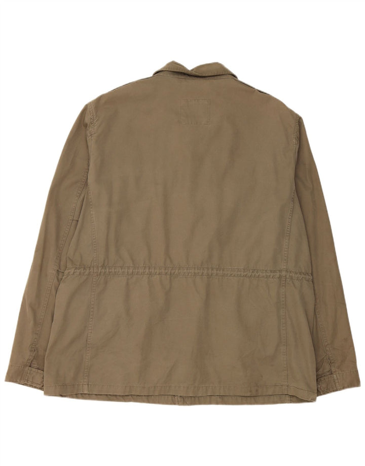 Marks & Spencer Chaqueta utilitaria para mujer UK 44 2XL Algodón caqui