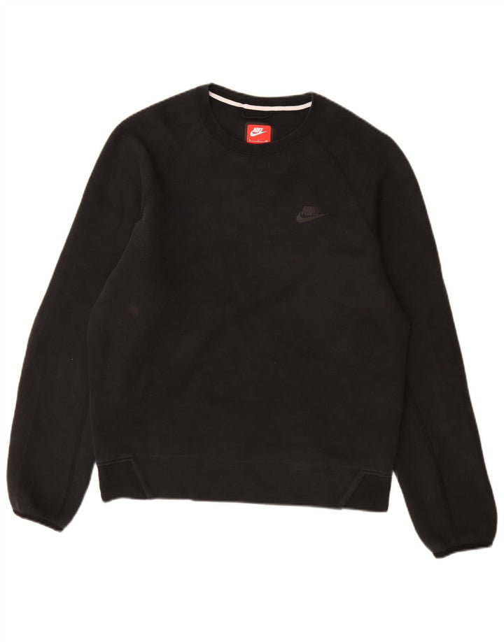 Nike Hombre Sudadera Jumper Small Negro Algodón