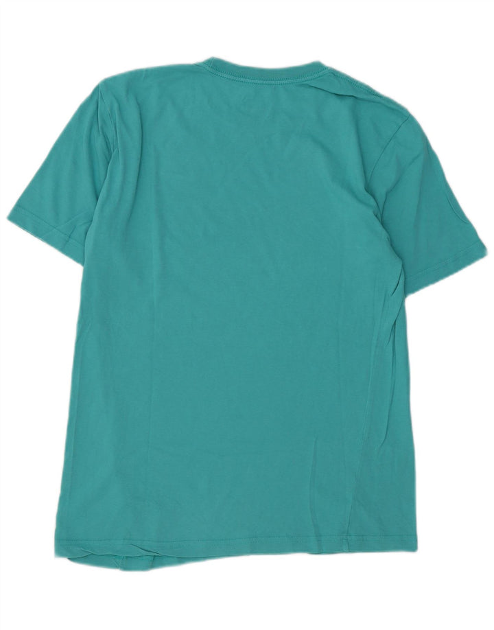 Nike - Camiseta de corte regular para hombre, color turquesa medio, algodón