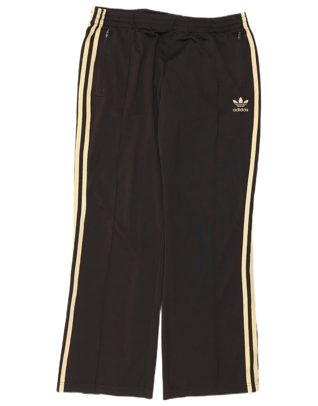 Adidas Pantalones de chándal para mujer EU 42 Large Negro Poliéster